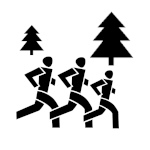 Sportart repräsentierendes Piktogramm