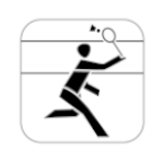 Sportart repräsentierendes Piktogramm