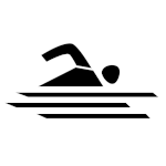 Sportart repräsentierendes Piktogramm