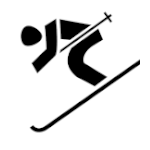 Sportart repräsentierendes Piktogramm