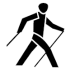 Sportart repräsentierendes Piktogramm